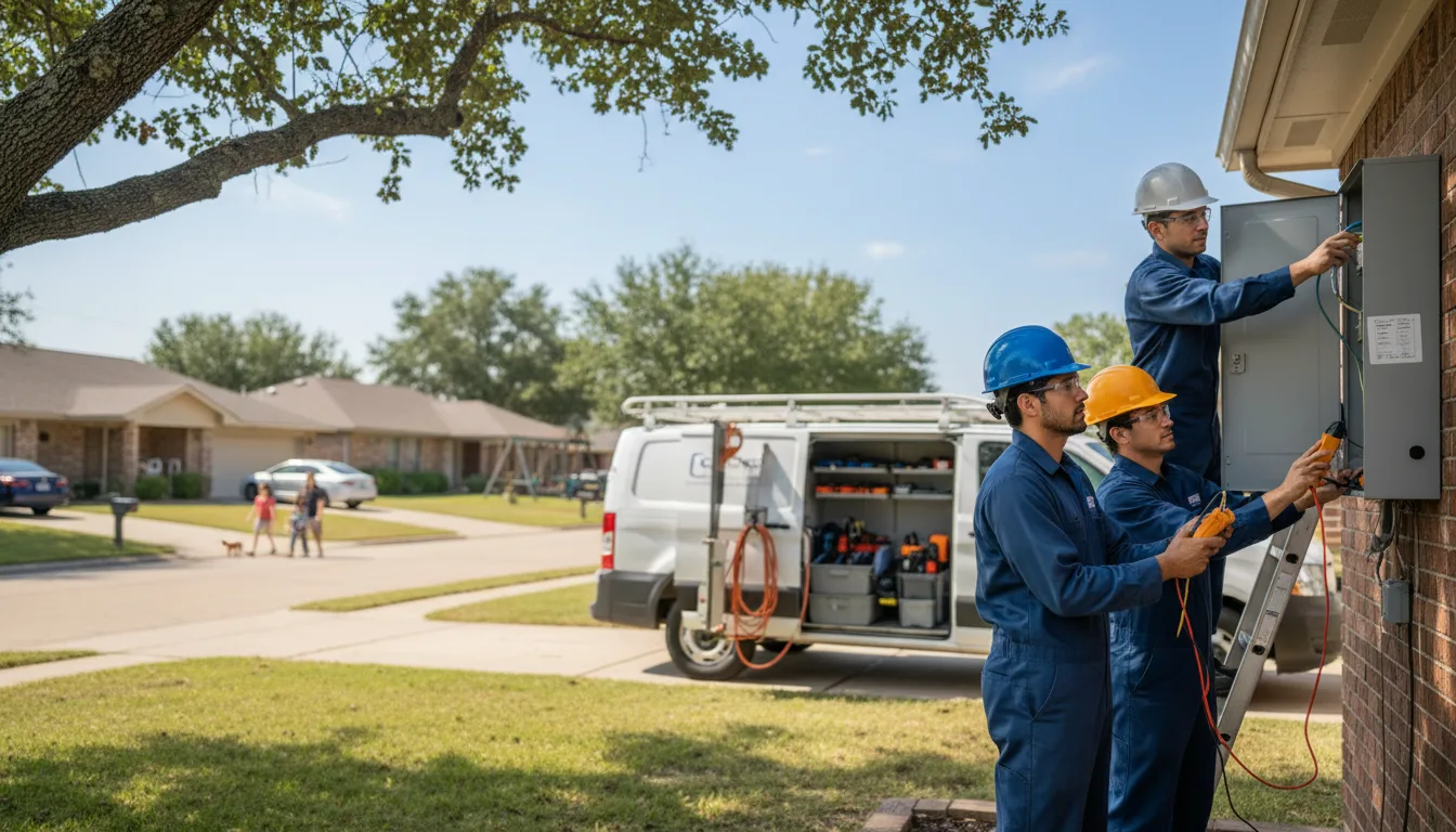 Certified electrician providing emergency electrical services in Conasauga, TN
